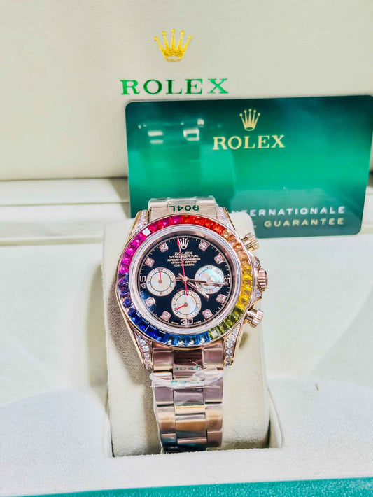 Rolex Rainbow Daytona - Chronograph Master Edition