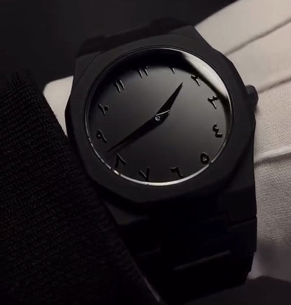Arabic Aura Watch | Black - with Box